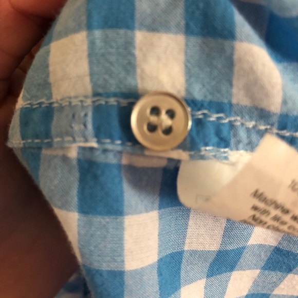 J. Crew factory gingham top - Picture 4 of 8